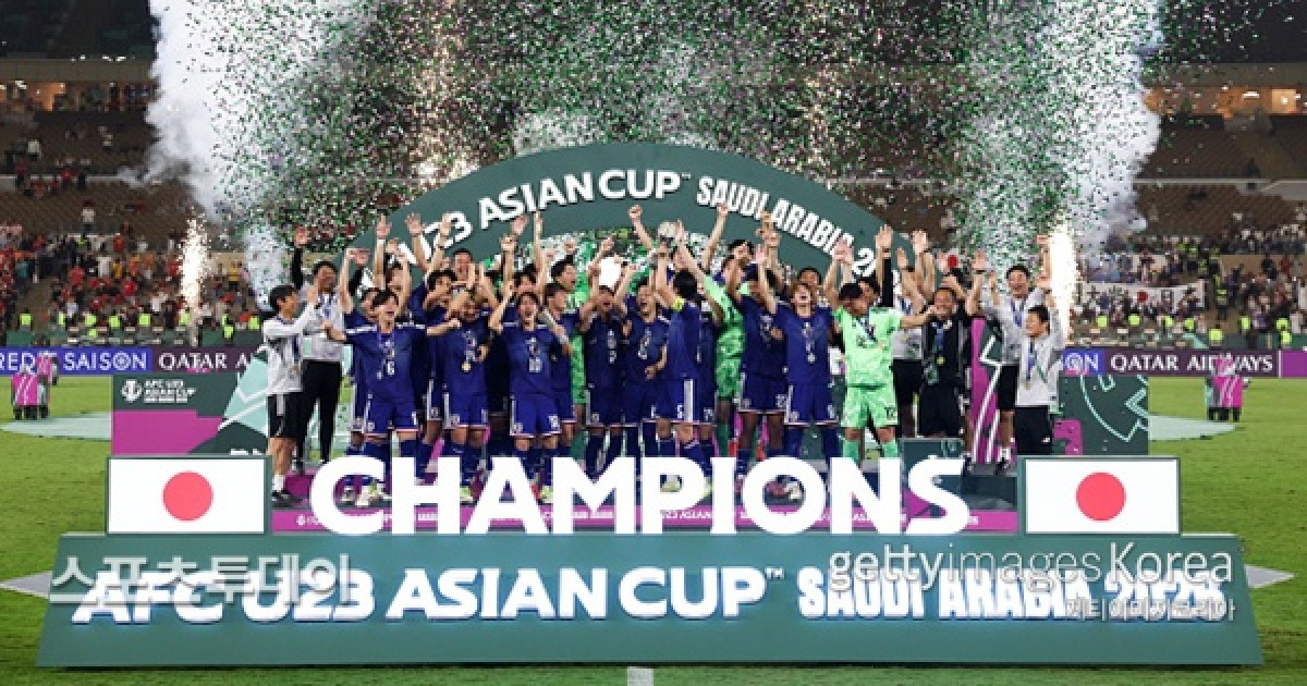이민성호 잡은 일본, 중국도 완파하며 U-23 아시안컵 우승