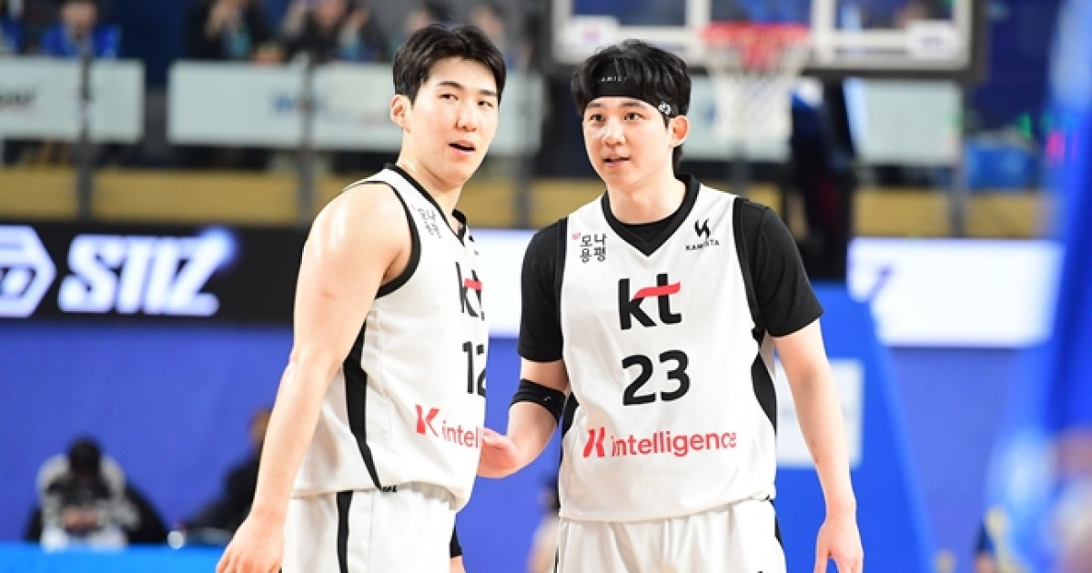 '단 3.4초 남기고' 짜릿 역전포... KT, 한국가스공사에 1점 차 신승 '연승 질주'