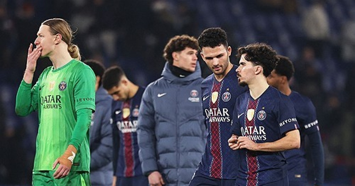 '이강인 결장' PSG, 뉴캐슬과 1-1 비겨… UCL 16강 직행 실패