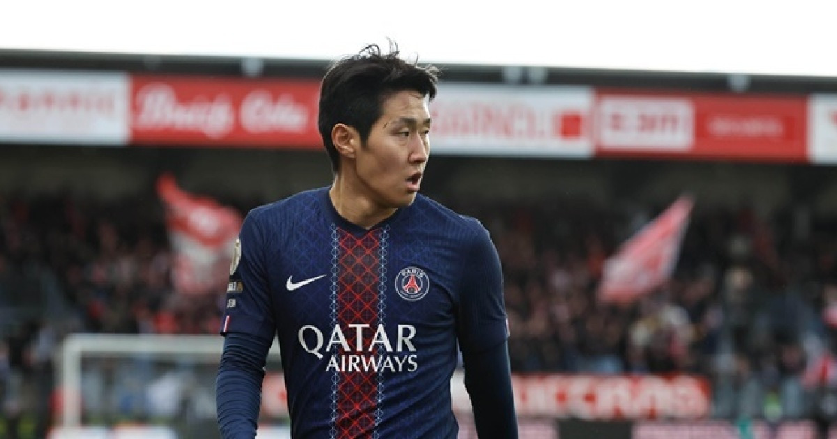 '이강인 빠진' PSG, 뉴캐슬과 비겨 UCL 16강 직행 '실패'