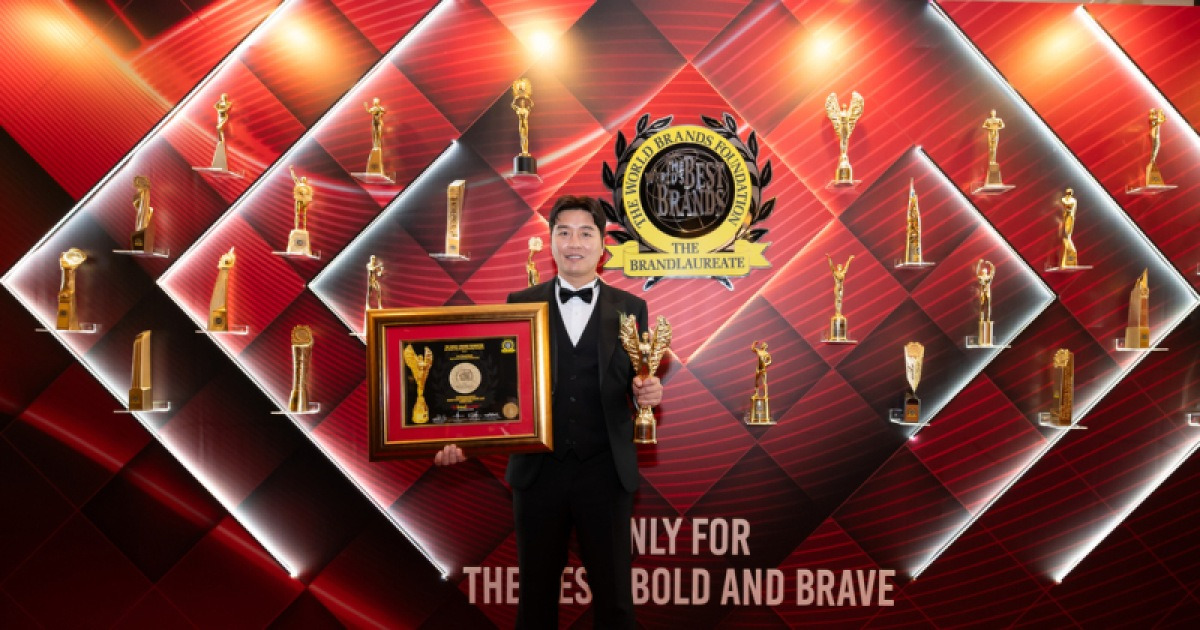 이동국 용인FC 테크니컬 디렉터, 브랜드로레이 스포츠 아이콘 리더십상 수상