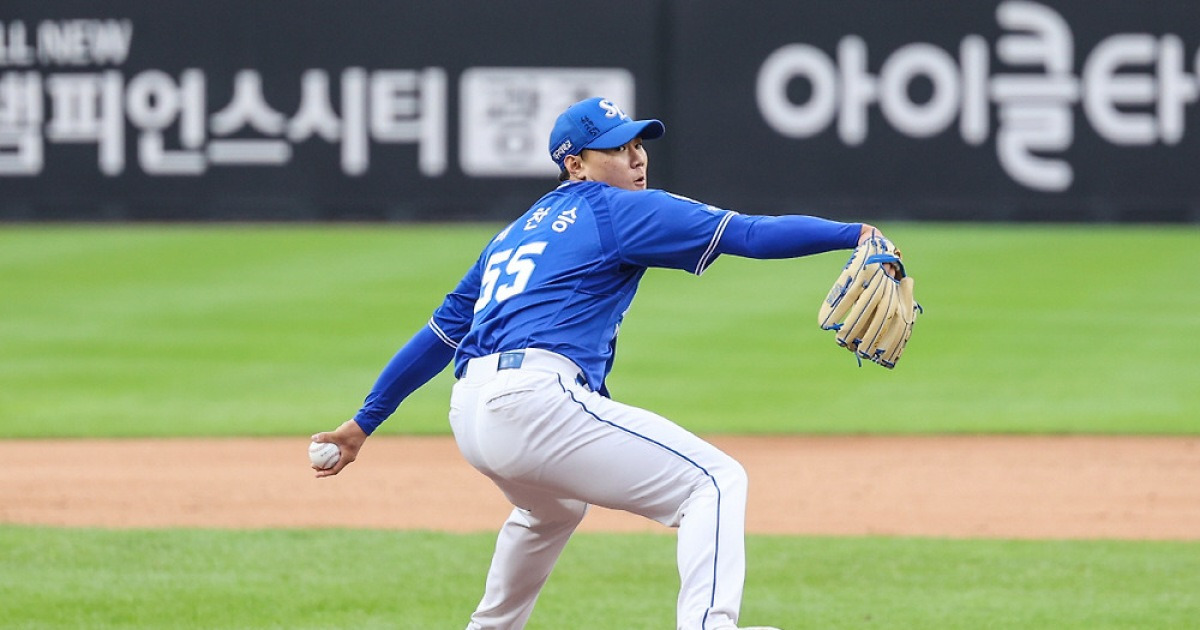 "개막 엔트리 들었으면…" 2년 차 최고 몸값 '배찬승'이 바꾼 벅찬 변화, 삼성 신인 육성 공식 깬 두 루키 듀오의 괌 습격