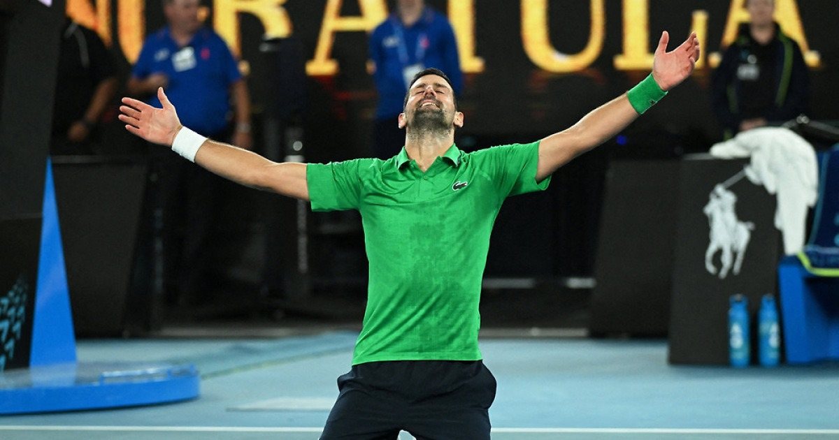 알카라스 VS 조코비치, 호주오픈 결승서 진기록 두고 대격돌