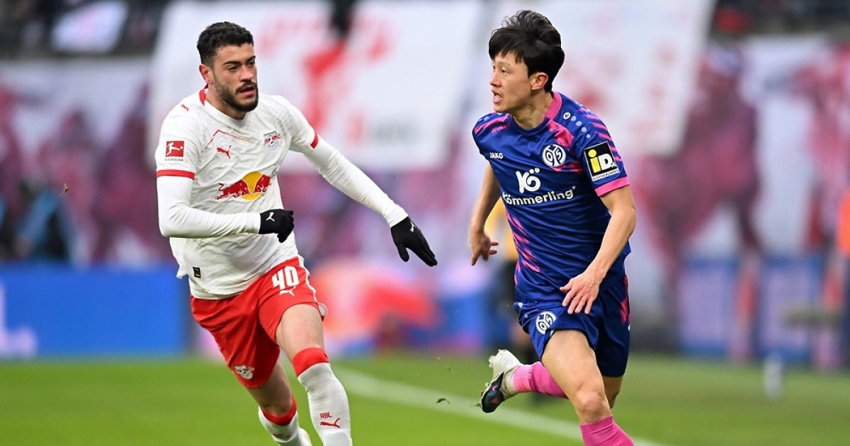 '이재성 풀타임' 마인츠, 라이프치히에 2-1 역전승