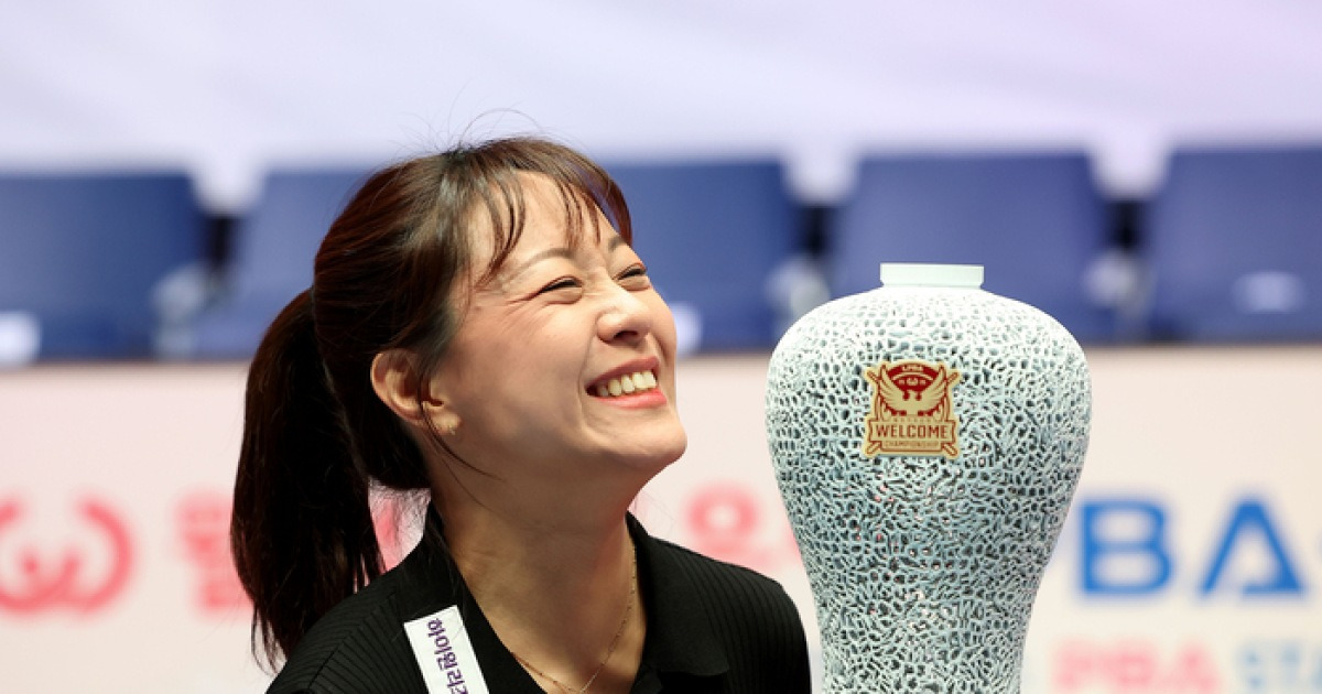 ‘웹디자이너→LPBA 챔피언’ 임경진 “져도 맛있는 거 사준 남편, 이번엔 내가 크게 쏠게” [SS현장 일문일답]