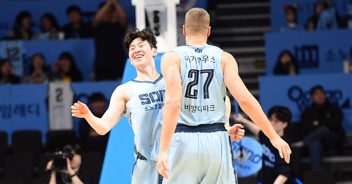 이제 소노는 뺍시다! 견고했던 '소삼가몹 동맹' 탈출, 강력 2옵션 가세, 소노 6강 정조준. KT, KCC 정말 긴장해야 할 때다.