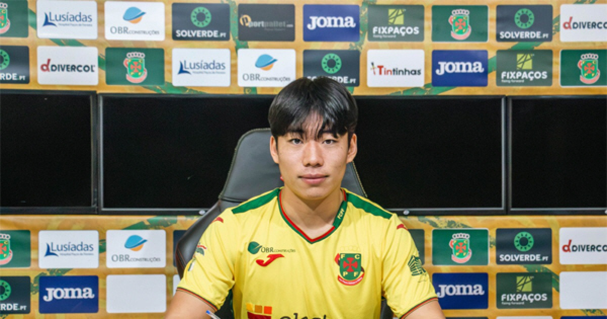 [오피셜]'대한민국 고교생이 포르투갈 직행' 강릉중앙고 유망주 박주영, 파수스 공식 합류+'옷피셜' 공개