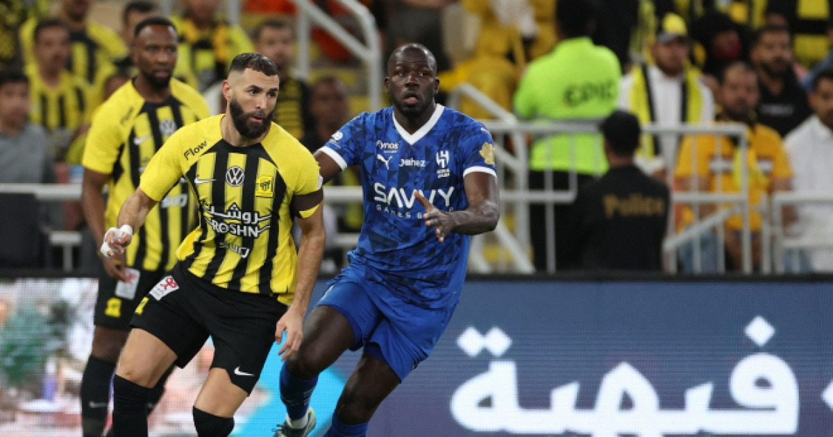 알힐랄 이적설 중심에 선 벤제마 관련 보도 이미지