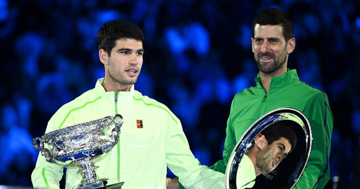 알카라스, 조코비치 꺾고 '최연소 커리어 그랜드 슬램' 신기록