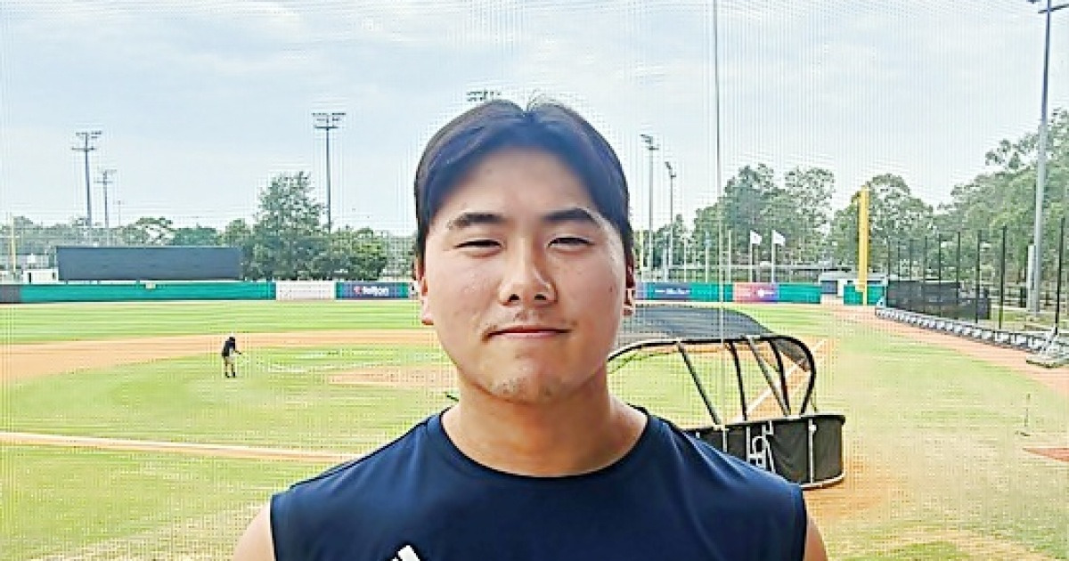 "'최강야구 꼬리표' 정말 떼고 싶어"…퓨처스 평정→'152억 포수' 후계자 도전한다 [시드니 인터뷰]