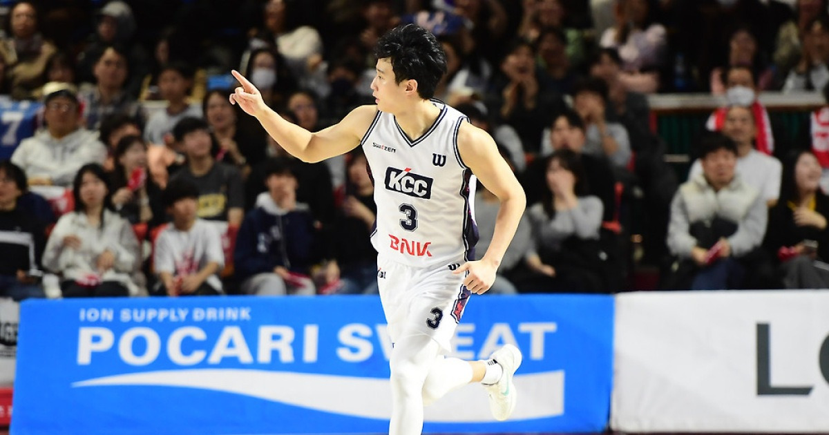 '3점슛 14개+개인 최다 51점' 대기록! KCC 허웅, 몸 풀 때부터 슛감 좋았다. 동료들에게 고마워