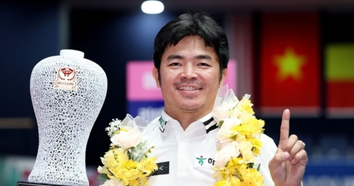 ‘베트남 강호’ Q.응우옌 프로당구 첫 우승…산체스에 역전승 시즌 마지막 PBA투어 주인공