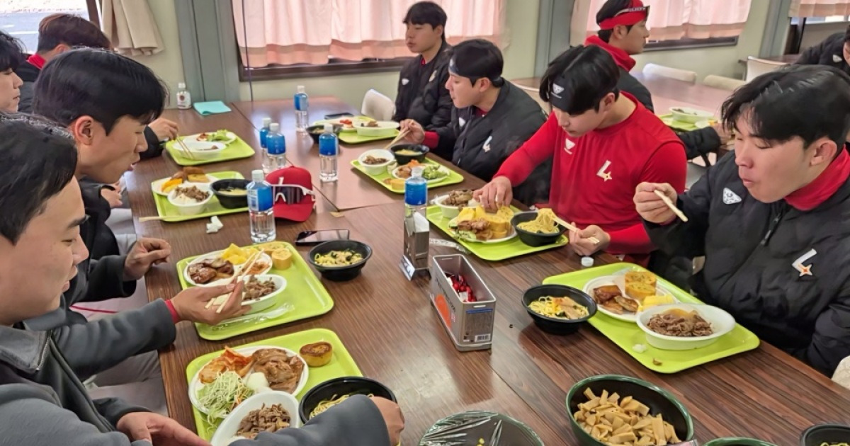 SSG 퓨처스팀, 맞춤형 식단 관리 시스템 도입…"퍼포먼스 향상+체계적인 신체 성장 위해"