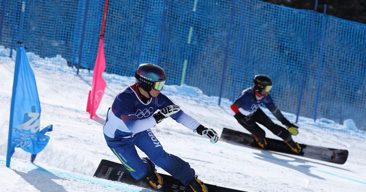 ‘배추보이’ 이상호, 메달권 무산···스노보드 알파인 단판승부 16강서 패배[스경X올림픽 라이브]
