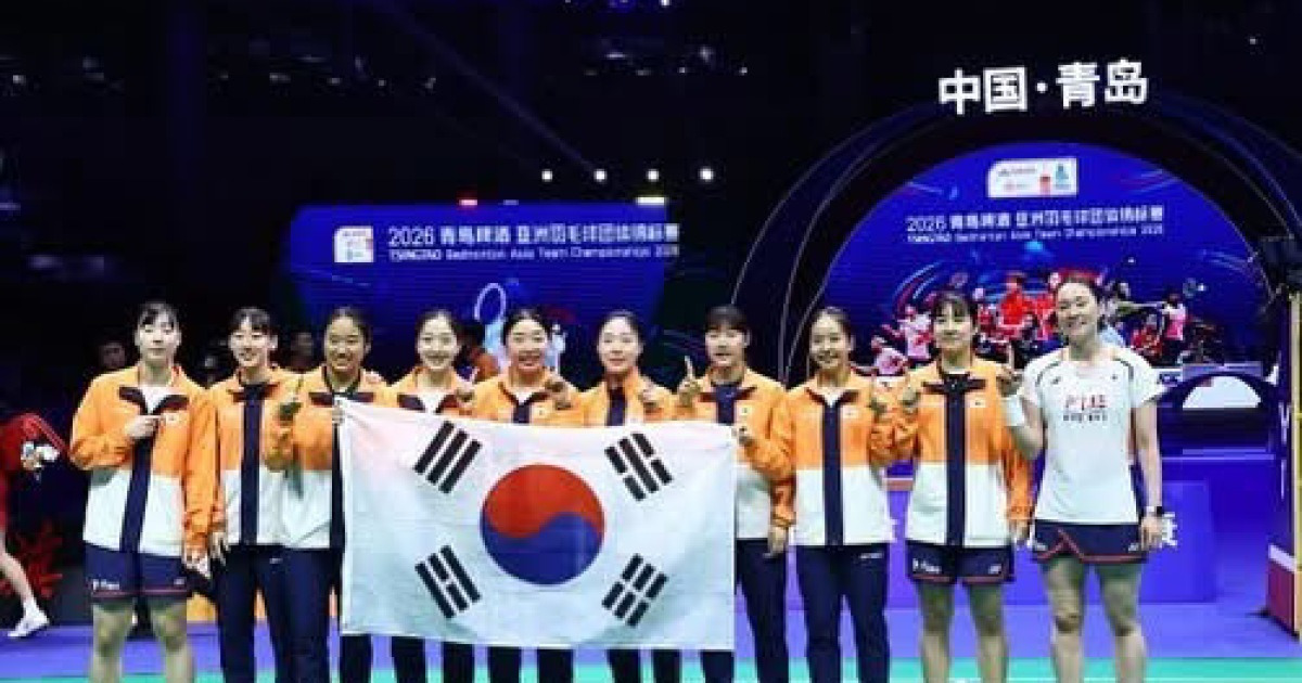 안세영 끌고 김가은 밀고… 女 배드민턴, 中 꺾고 아시아 정상