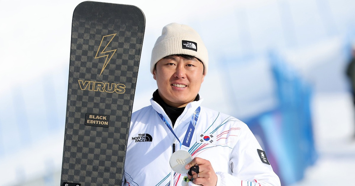 '400번째 한국 메달리스트' 김상겸, 최고령 기록도 '경신'[올림픽]