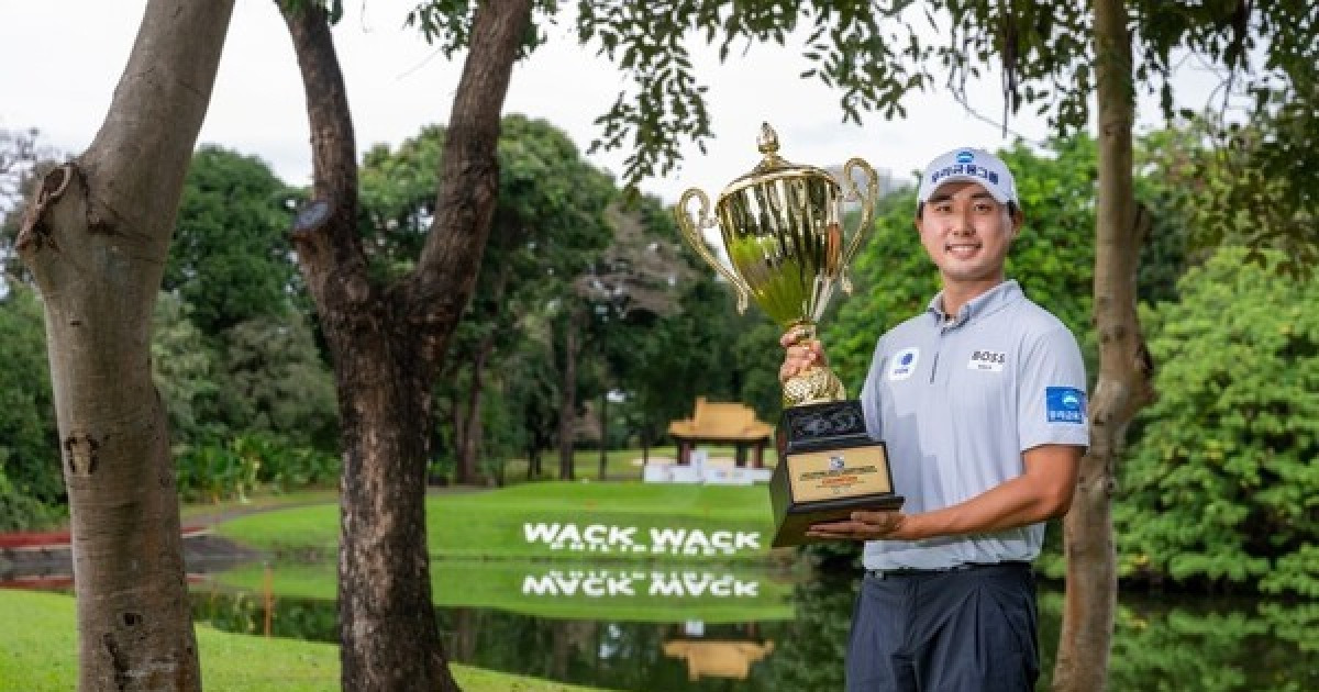 조우영, "11년 만의 해외 대외 우승" 개막전부터 터졌다...아시안투어 '쾌조의 출발'