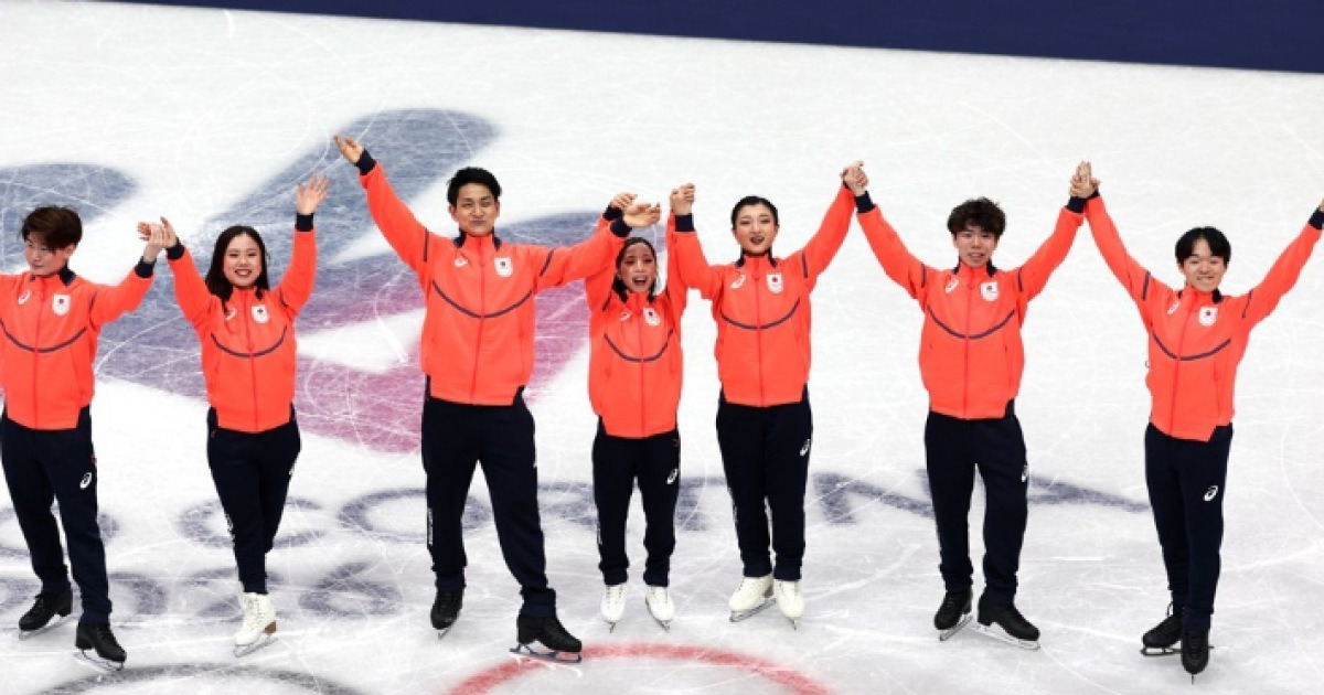"日 피겨 金 도둑맞았다" 일본 매체, 올림픽 단체전 판정 불만 팬들 의견 주목