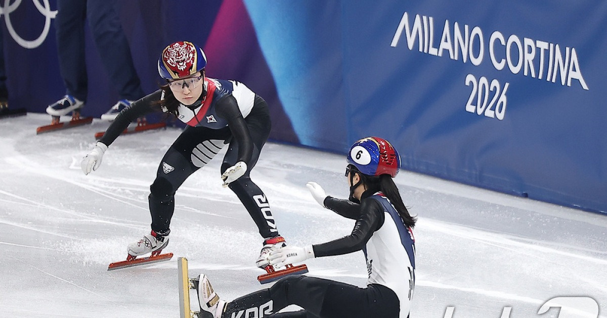 미국에 걸려 넘어졌지만 포기 없었다…불운 속 투혼 빛난 한국팀[올림픽]