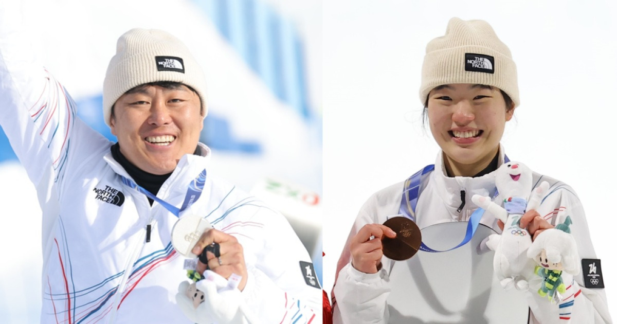 “은메달 따니 2억 입금” 韓 1·2호 메달 김상겸·유승은 ‘돈방석’[2026 동계올림픽]