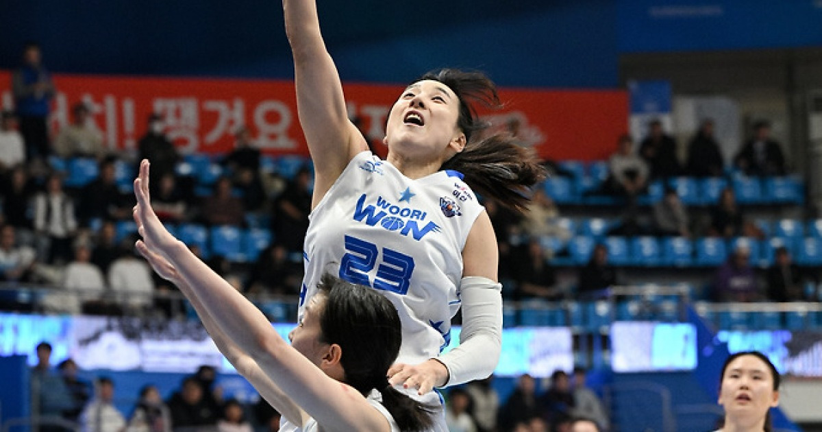 우리은행, 신한은행 6연패로 몰아넣으며 단독 3위 등극