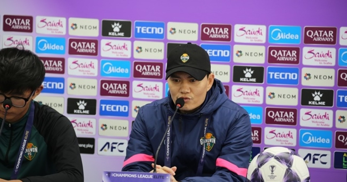 이정효 광주처럼? ‘ACLE 토너먼트 티켓 8장’ 9위 강원, 中 챔피언 꺾어라…정경호 감독 “ACLE 16강 진출 결정짓는 중요한 길목”