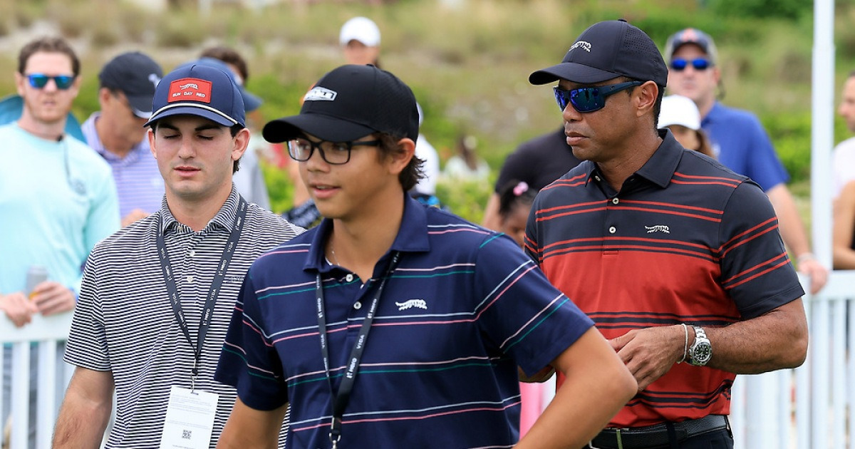 ‘타이거 아들’ 찰리 우즈, 아버지 다닌 스탠퍼드 대신 플로리다주립대에 진학키로