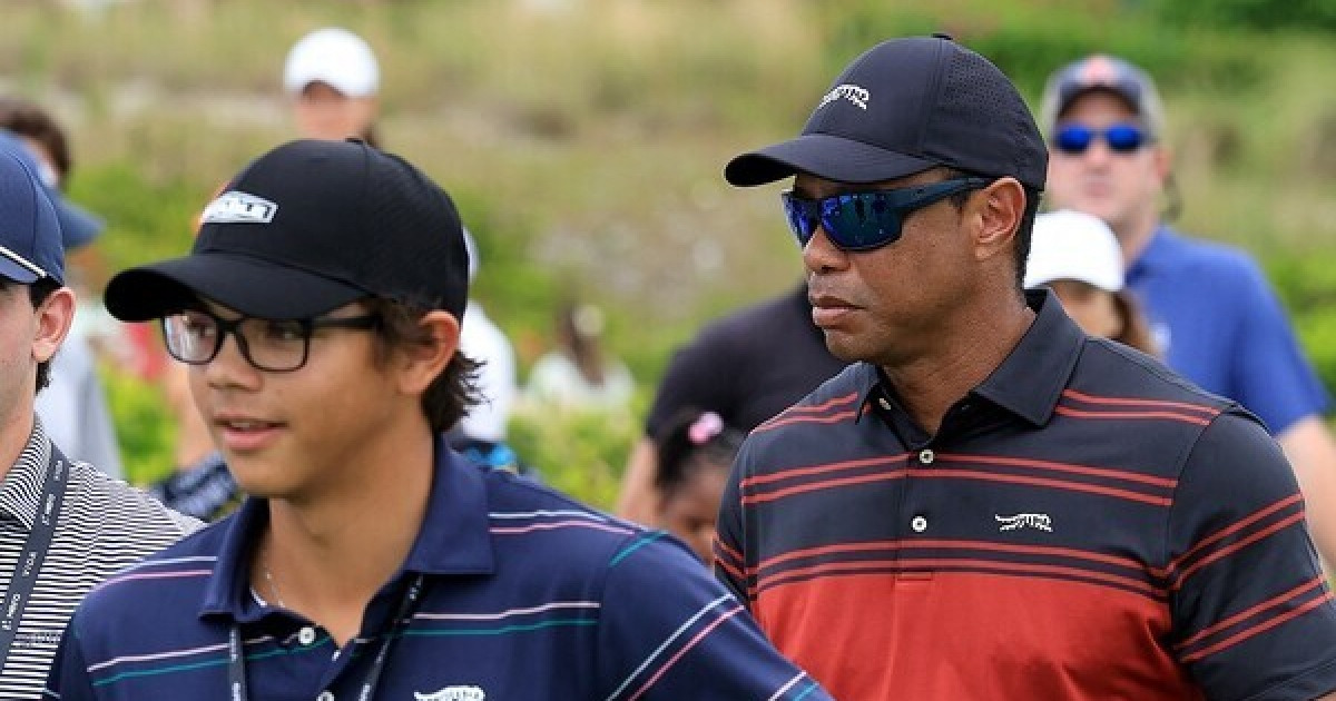 골프 엘리트 코스 밟고 있는 '타이거 우즈 아들' 찰리