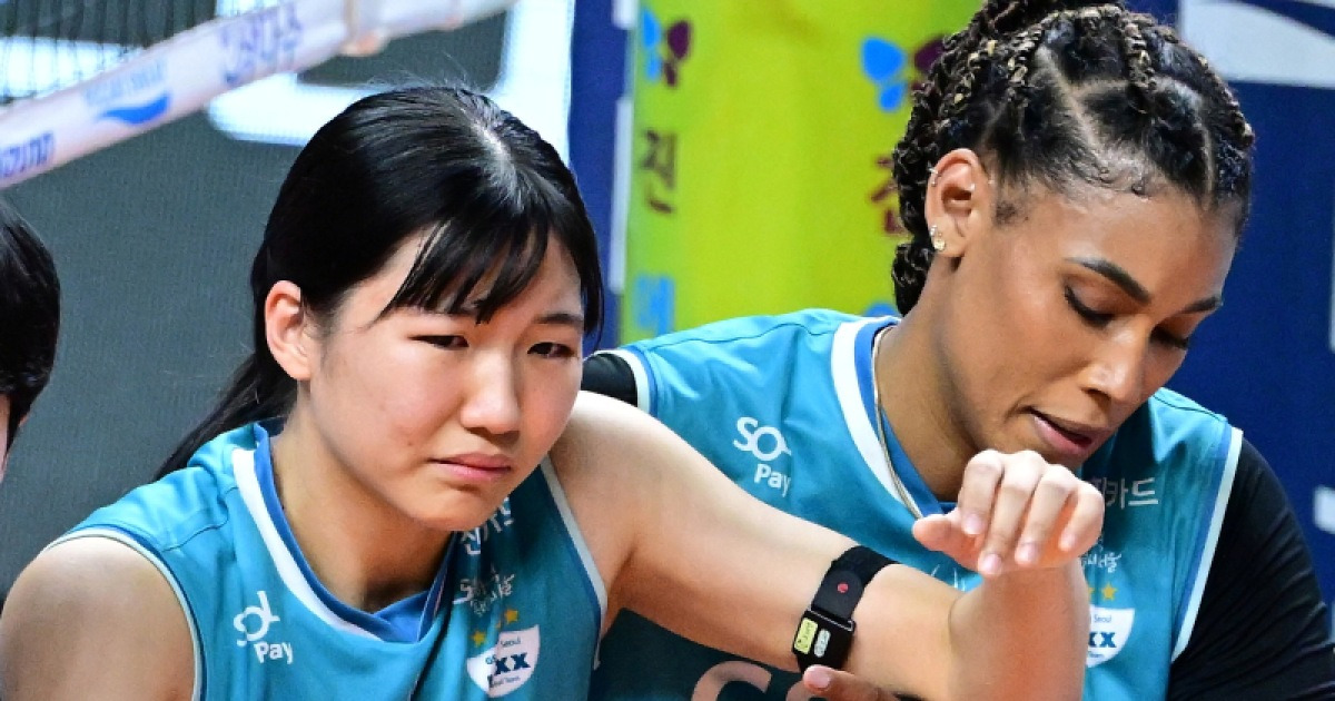 GS칼텍스 대형 악재, 오서연 사실상 시즌 아웃...인대 파열 8주 진단