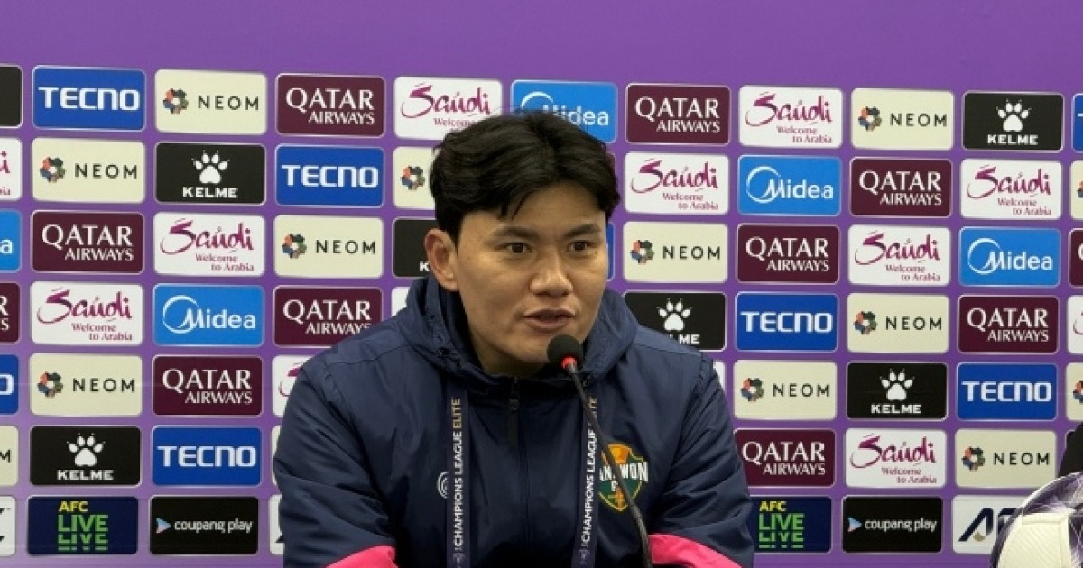 ‘아, 한 골이...’ 中 챔피언 압도하고, 골 침묵한 강원…정경호 감독도 꼬집은 ‘득점력’, “골만 들어갔어도” [MK현장]