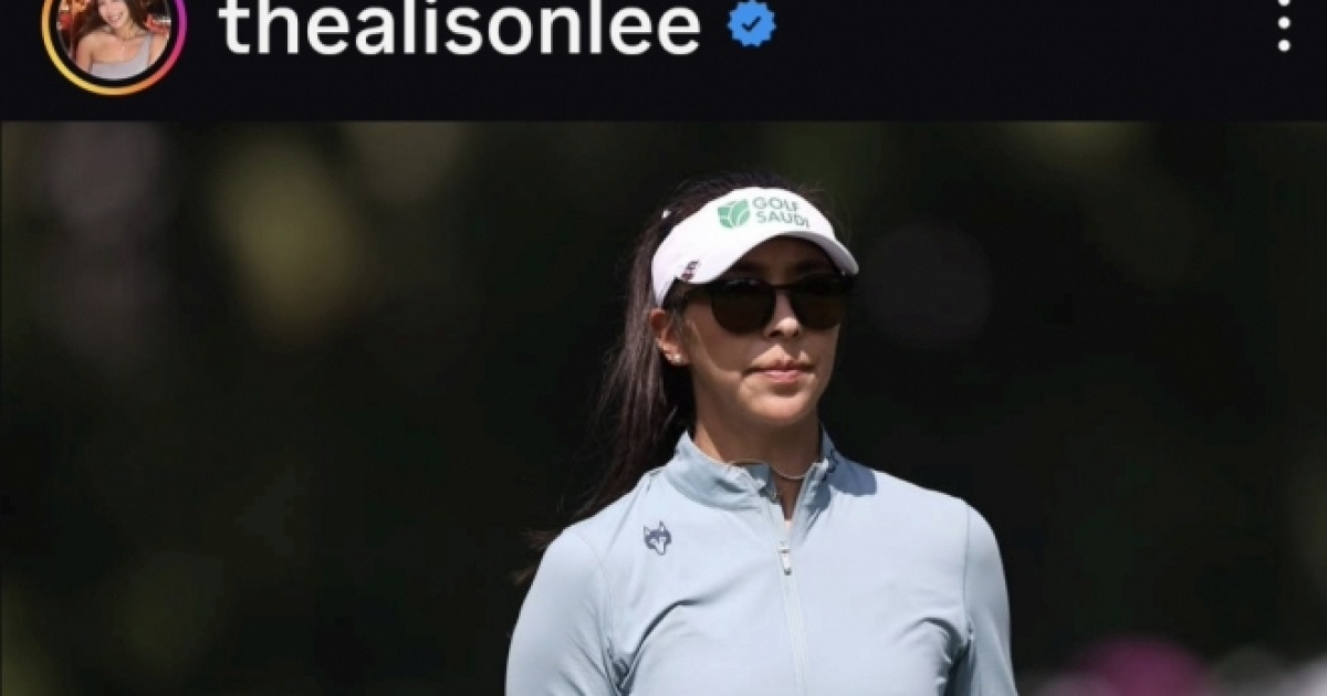 LPGA 앨리슨 리, 시즌 첫 출전 대회에 빌린 클럽으로 경기