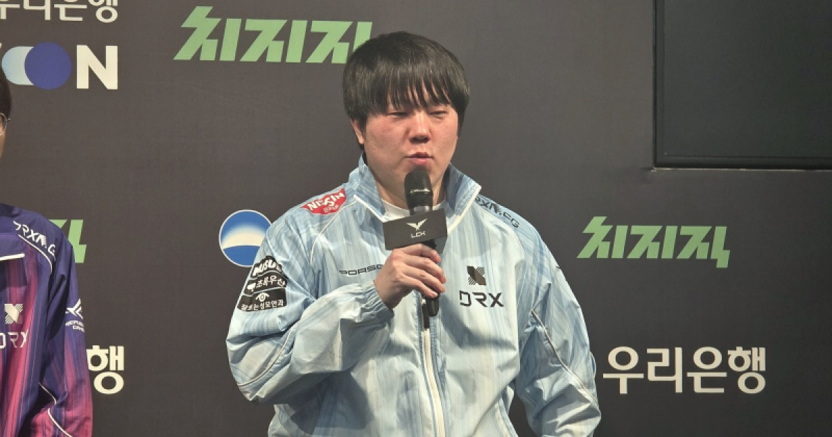 DRX 조재읍 “다 같이 잘해야 하는데, 좋은 각 보는 선수 한정적” [쿠키 현장]