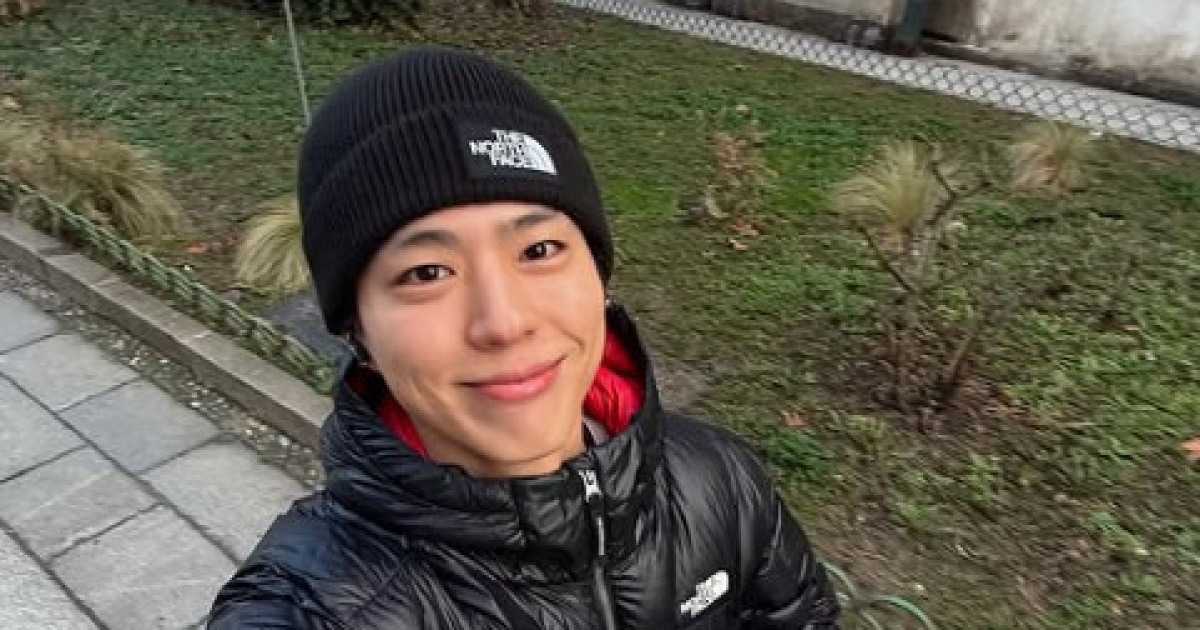 박보검, 밀라노에 뜬 조각미남…러닝하는 모습도 화보
