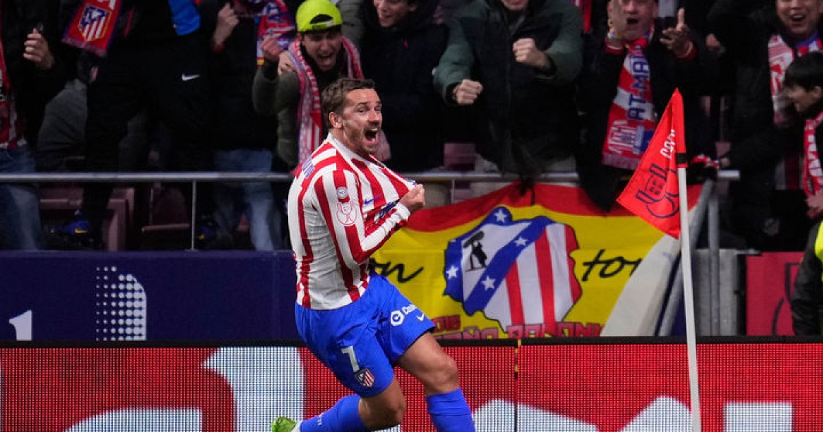 아틀레티코, 국왕컵 4강에서 바르셀로나에 4-0 대승