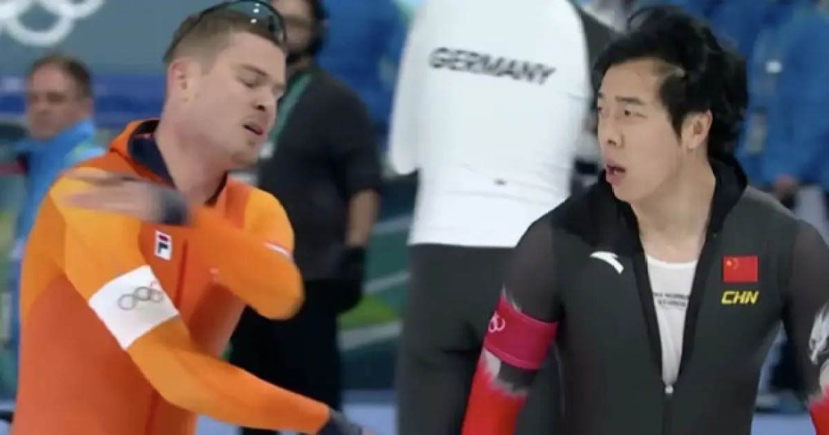 "악질이다·영구 실격해라"...'민폐 길막' 中 선수, 국제 밉상 됐다...상대 꿈 망쳐놓고 "왜 내가 실격이야?"[2026 동계올림픽]