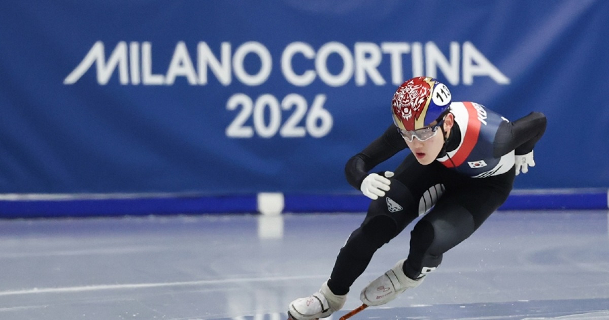 [올림픽] 막내 임종언 1000m 결승진출, 최민정 500m 탈락