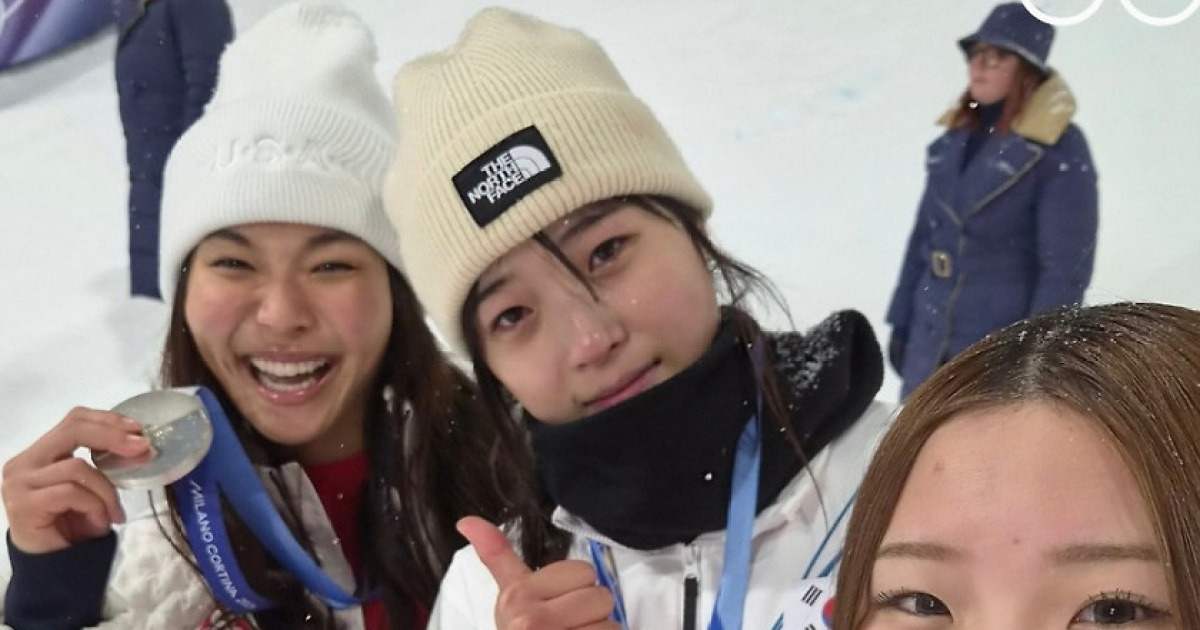'막내' 최가온, '맏언니' 클로이 김, 한국어 하는 '둘째' 명문대생 오노…'韓美日' 국경 초월 '올림픽 세자매', 지구촌 화제 폭발