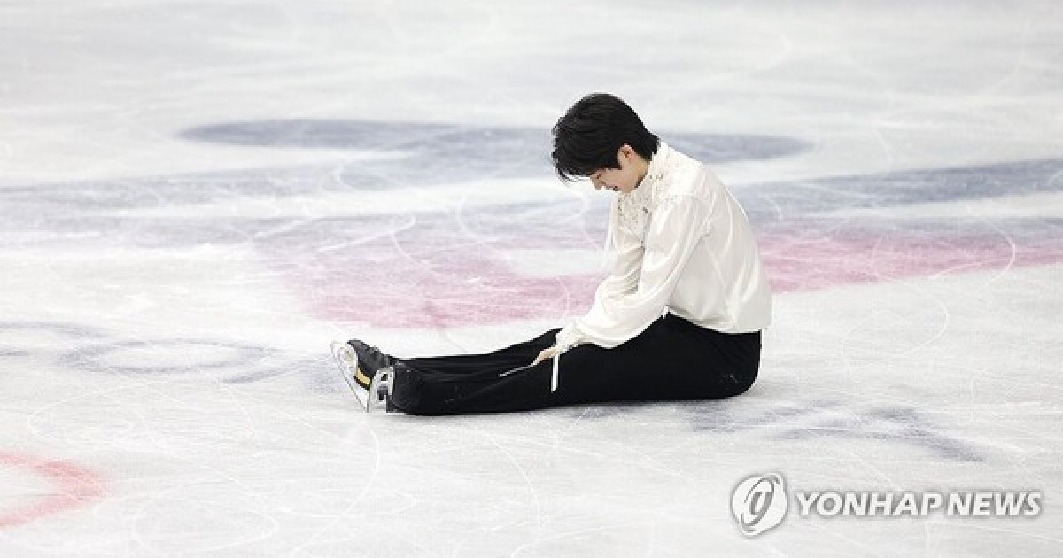 日 해설자도 극찬했는데, 0.98점차 4위… 차준환, 이정도면 메달 도둑 맞았다