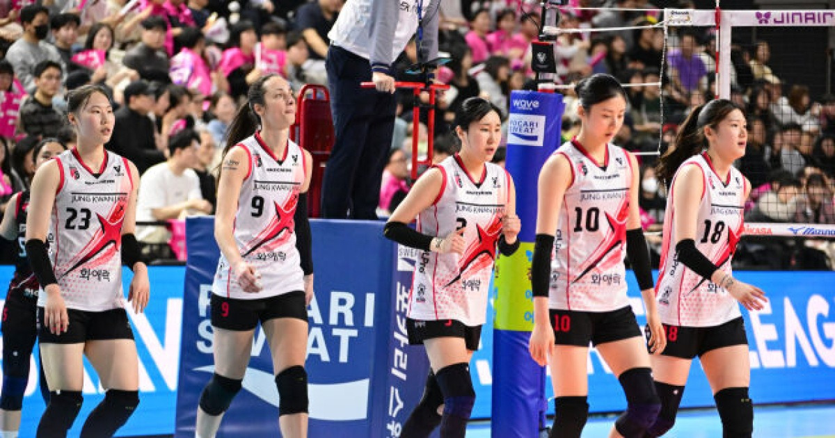 10연패 늪에 빠진 정관장...“원정 응원까지 오신 팬분들 잊지 말자”, 사령탑이 선수들에게 전한 메시지 [MD인천]