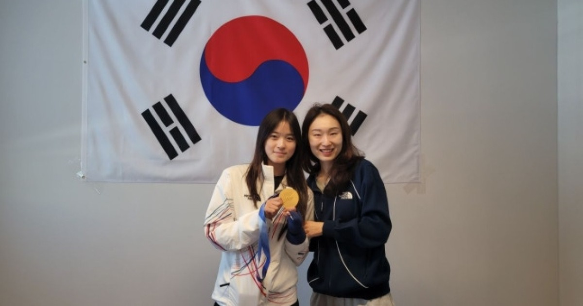 '(최)민정 언니 보고 싶어요' 최가온 요청에...선수촌서 훈훈한 '금빛 만남' [2026 밀라노]