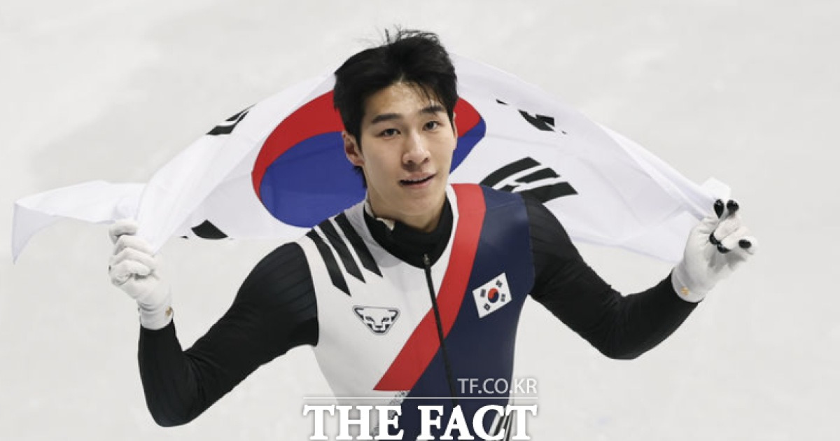 [동계올림픽] '디펜딩 챔피언' 황대헌, 반칙왕 오명 털고 메달 쾌거