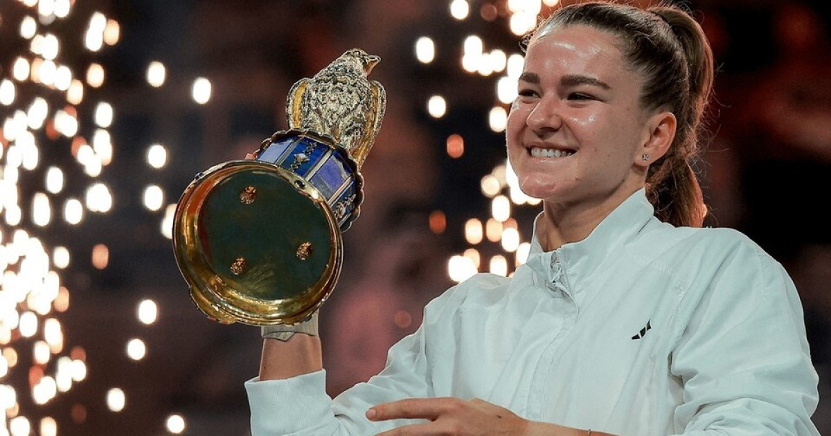 19년 코리아오픈 우승자 무호바, 7년만에 WTA 투어 우승 "우승의 기분을 거의 잊을 뻔"