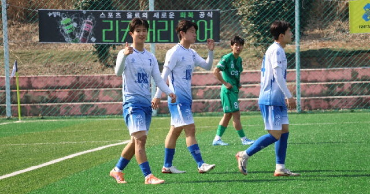 '대이변' 김천대, 중앙대 상대로 역전승! 본선 진출 확정...통영 춘계연맹전 조별예선 종료