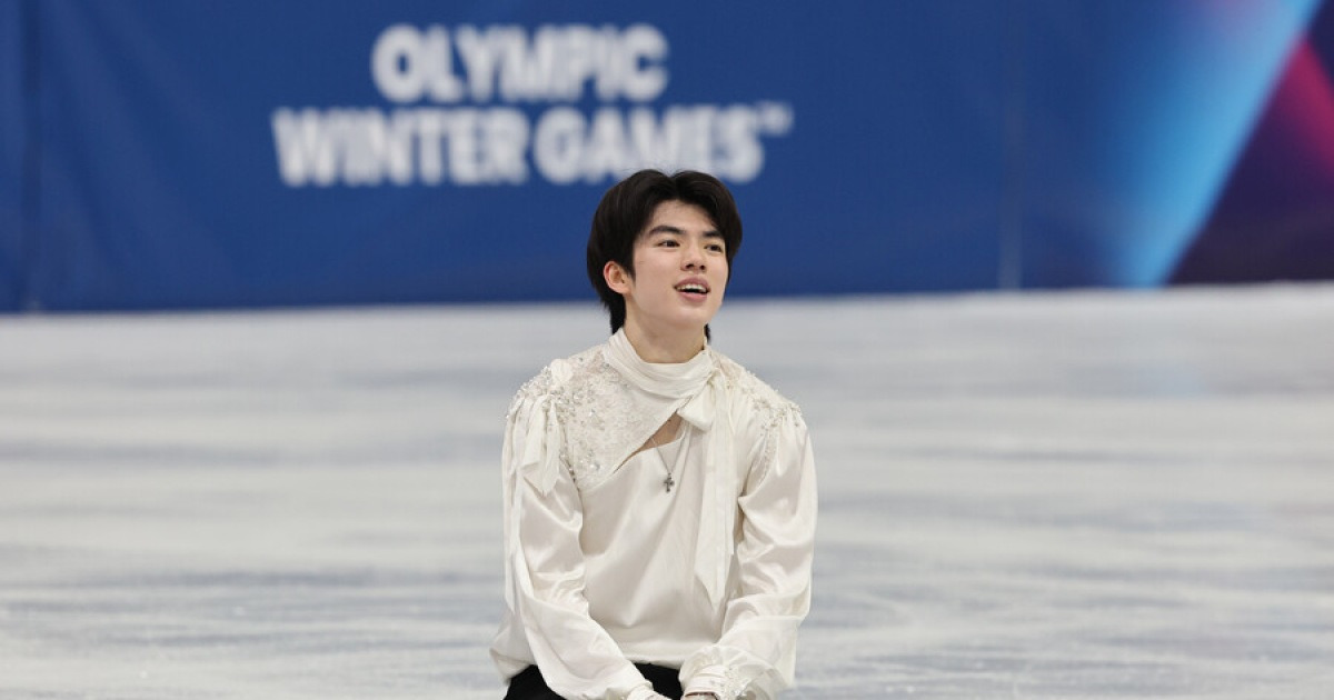 "저렇게 착한 선수가 있나" 日 언론도 반했다…차준환 '링크사이드 박수'에 극찬 쇄도→"가기야마 넘어져도 박수부터" SNS 감동 폭발