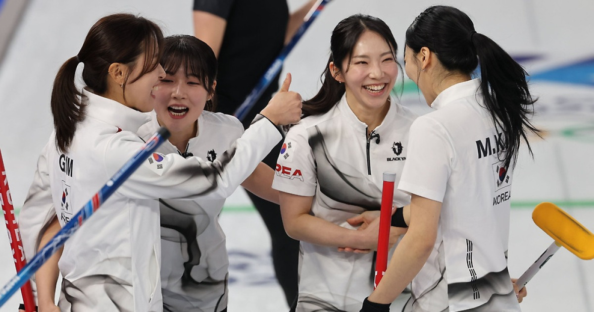 8엔드엔 민지, 10엔드엔 은지... ‘5G’ 女컬링, 일본을 밀어냈다