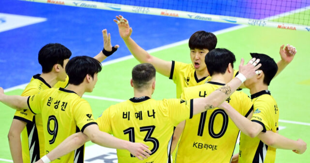 KB손해보험 3위 탈환, 스페인 특급 트리플크라운 폭발... 한국전력 3연패→5위 추락 [MD수원]