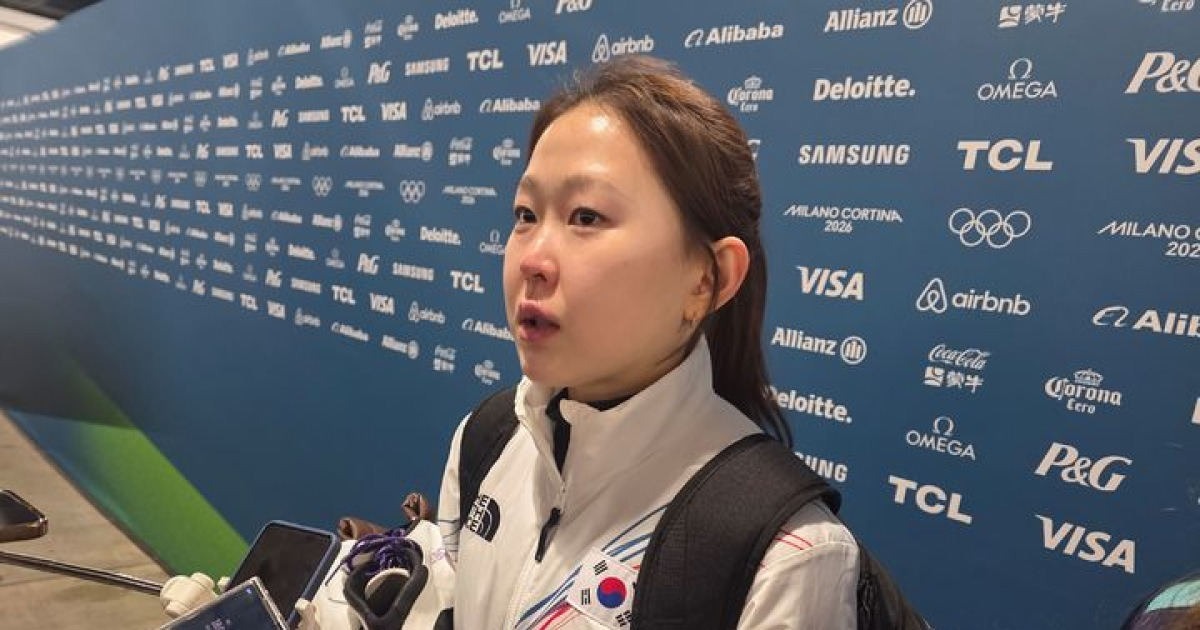 '닭똥 같은 눈물' 김민선 "무너질 것 같은 시간 많았다…4년 뒤 기약"[2026 동계올림픽]