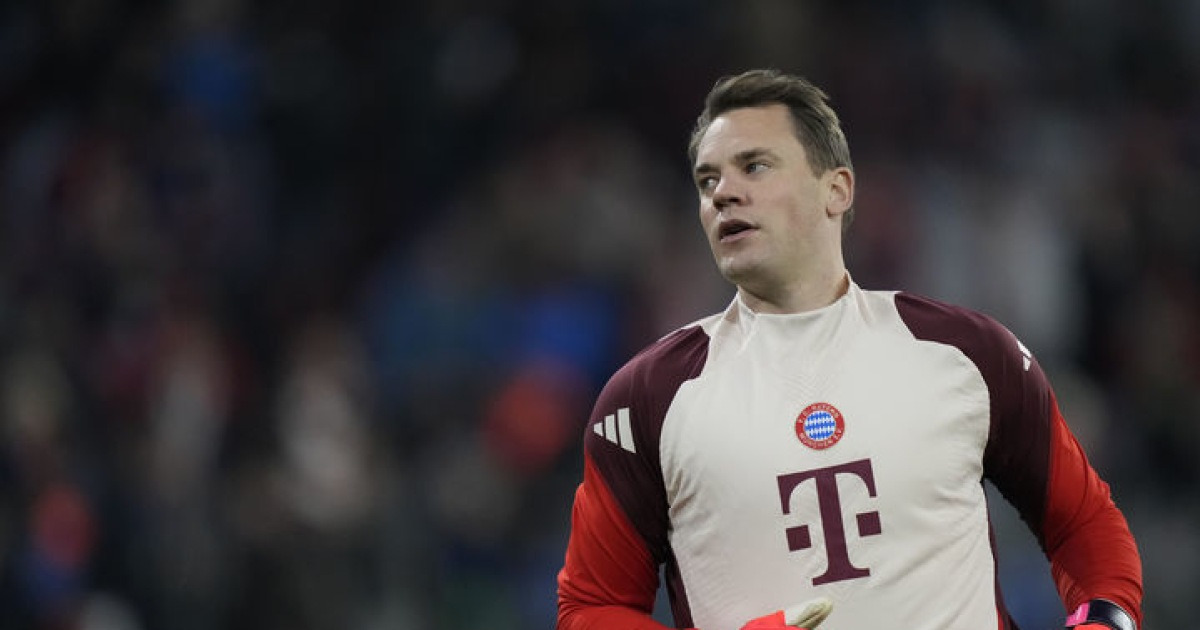 '김민재 뮌헨 동료' 노이어, 라이벌전 앞두고 종아리 부상