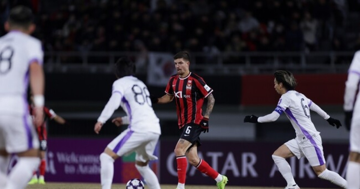 [acle.review] ‘통한의 2골 허용!’ 김기동의 서울, 히로시마와 2-2 무...자력으로 16강 확정 실패