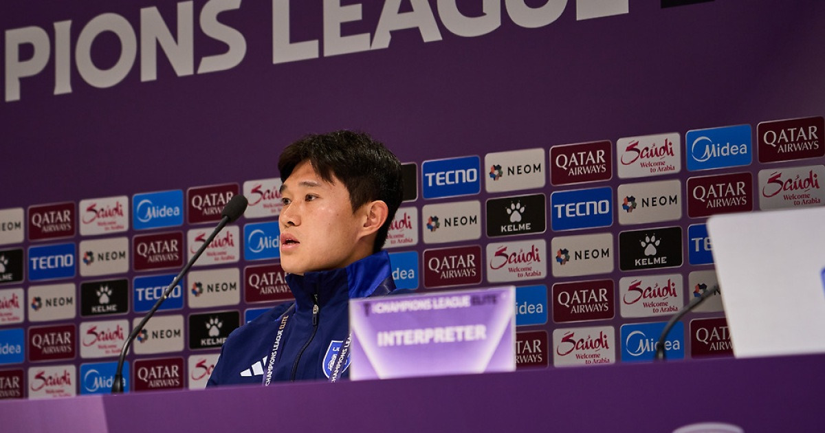 [GOAL 상하이] 설 연휴 울산 팬 위해 승리 약속한 ‘부주장’ 이동경 “조금이나마 기쁨 드리고 파”